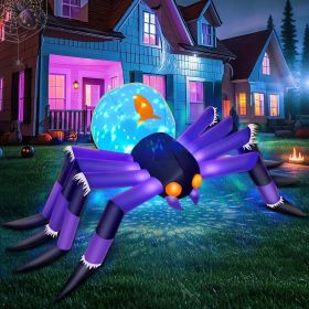8FT Halloween Inflatables Spider Decoration