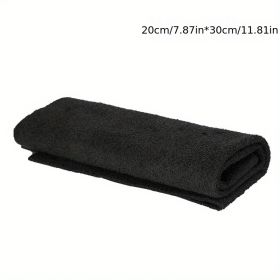 1pc Thickened Magic Cleaning Cloth For Countertop Window Glass, Cleaning Tool For Home Car Boat, Kitchen Accessories (Color: Black, size: 20*30cm/7.87*11.81'')